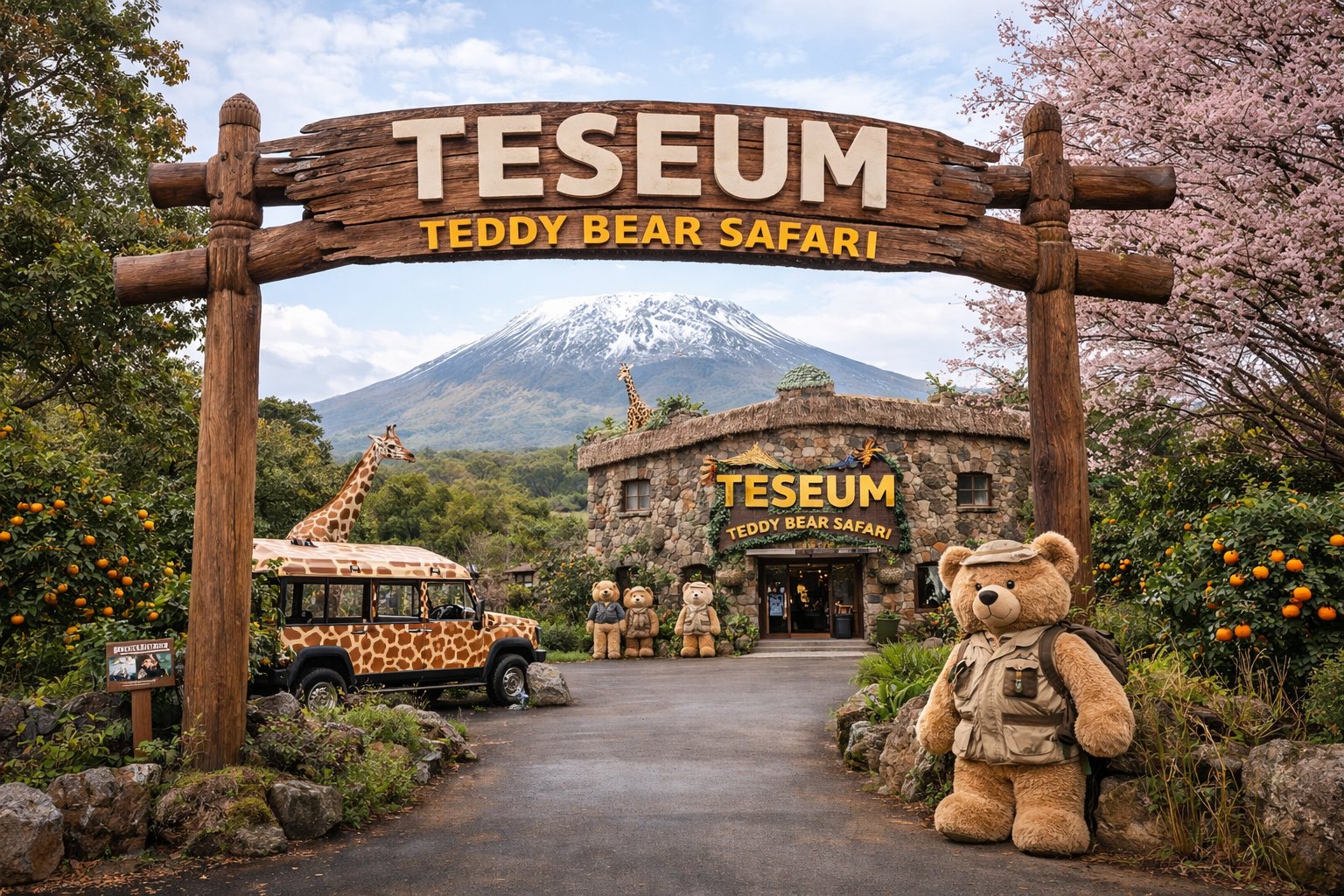 A Teddy Bear, A Safari, and the Softest Sunset in Jeju