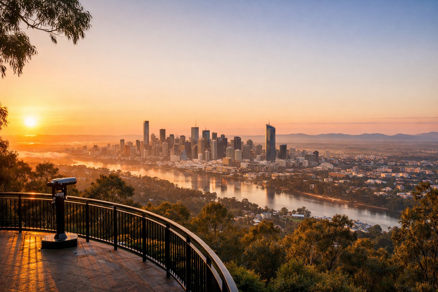 Mount Coot-tha Summit Lookout: Watching Brisbane Wake Up From Above