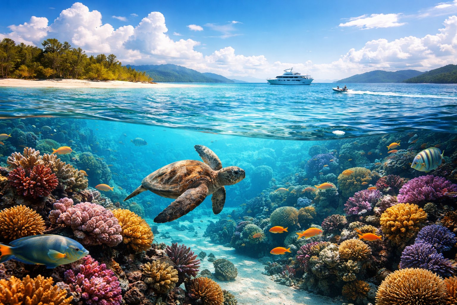 Whispers Beneath the Coral Sky: My Journey to the Great Barrier Reef