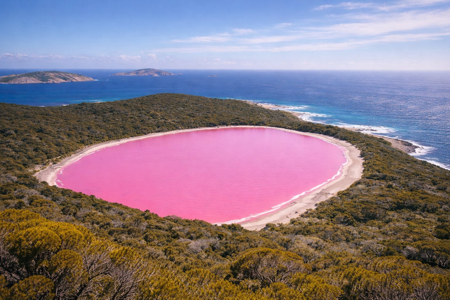 Where the Ocean Meets a Pink Secret: My Journey to Lake Hillier