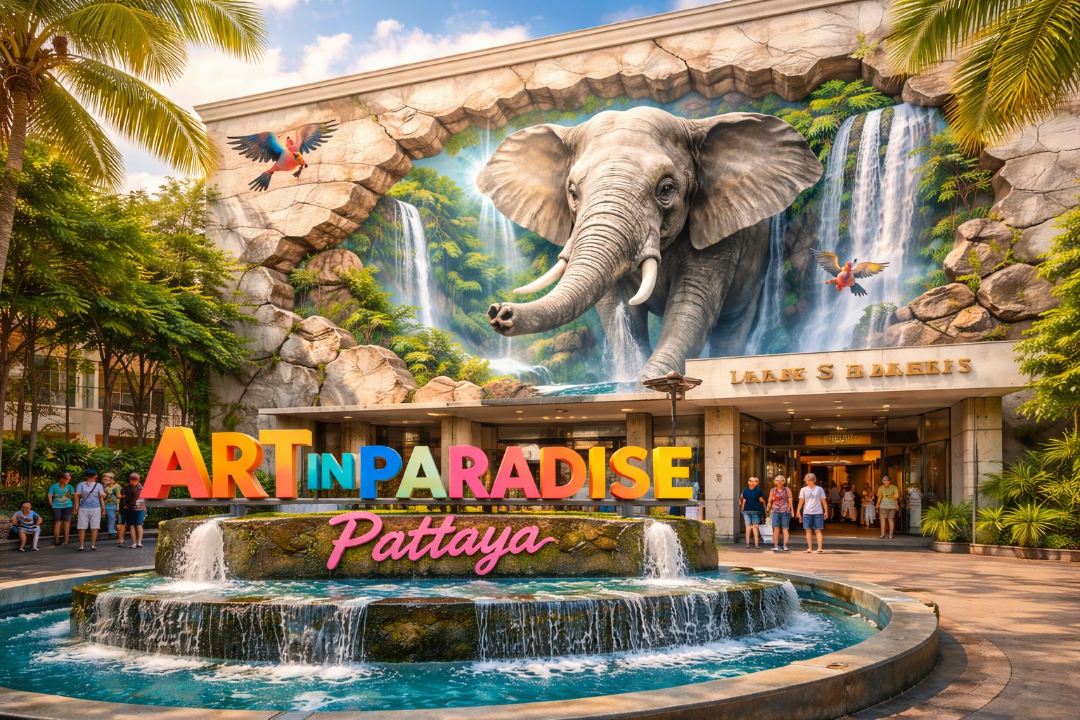 Stepping Into Illusions: My Playful Escape at Art In Paradise Pattaya