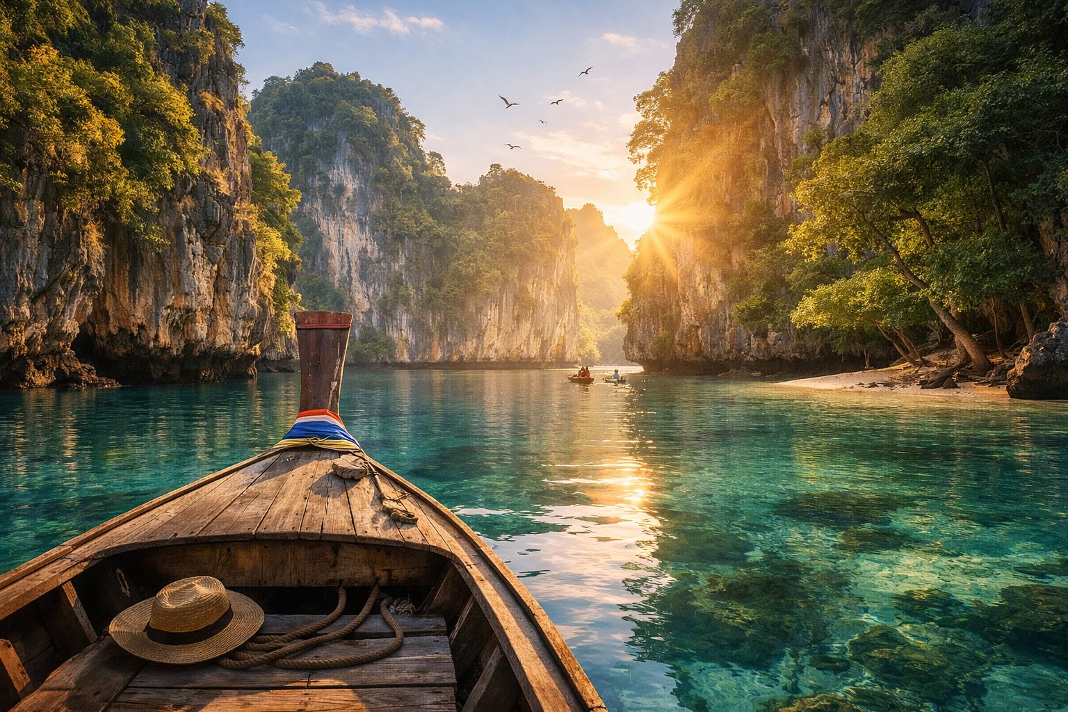 Drifting Into the Hidden Lagoon of Ko Hong: A Moment of Quiet Wonder