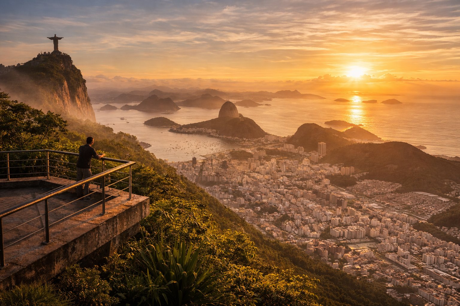 A Quiet Sunrise Above Rio: My Morning at Mirante Dona Marta