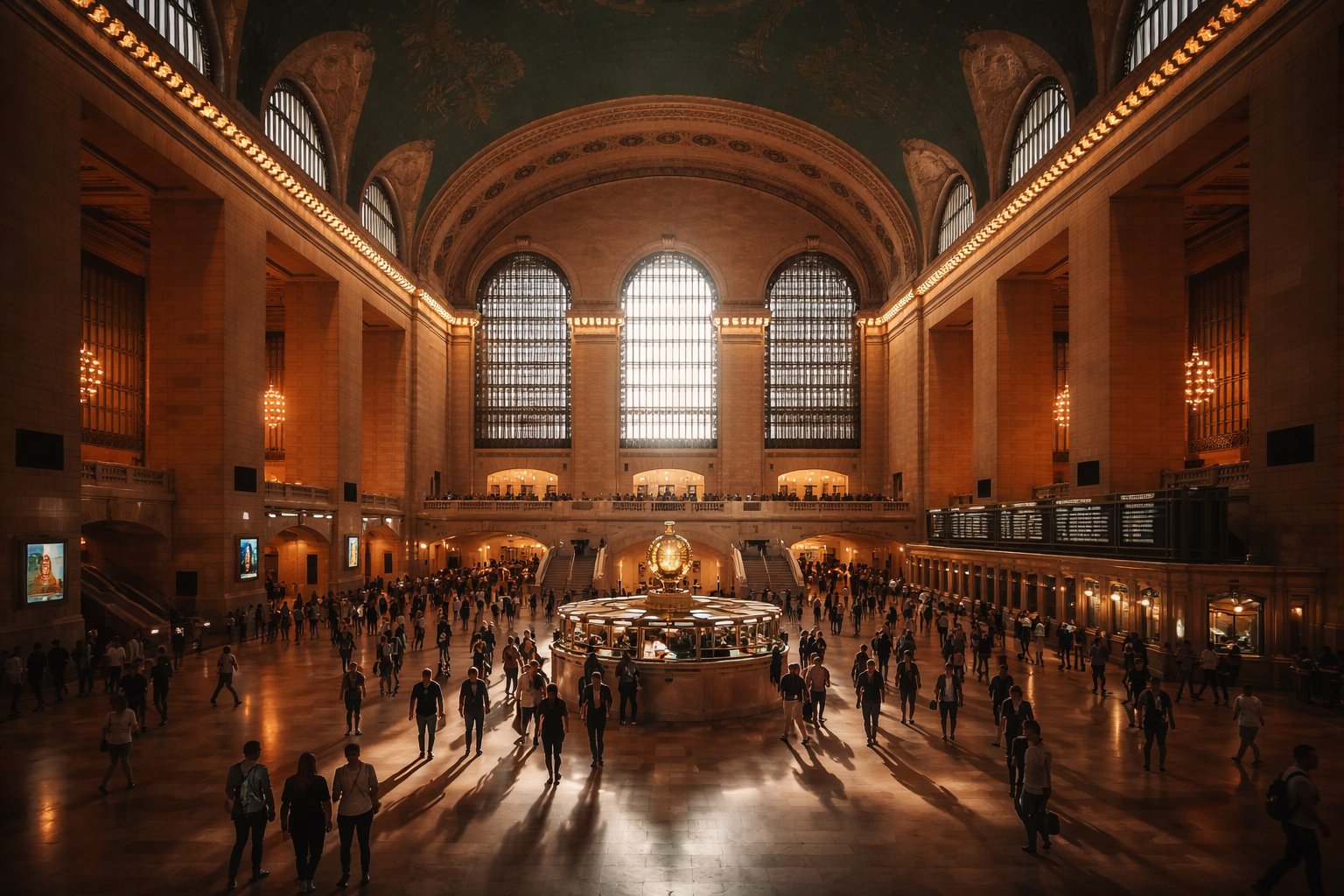 Lost in Time: A Quiet Moment Inside Grand Central Terminal