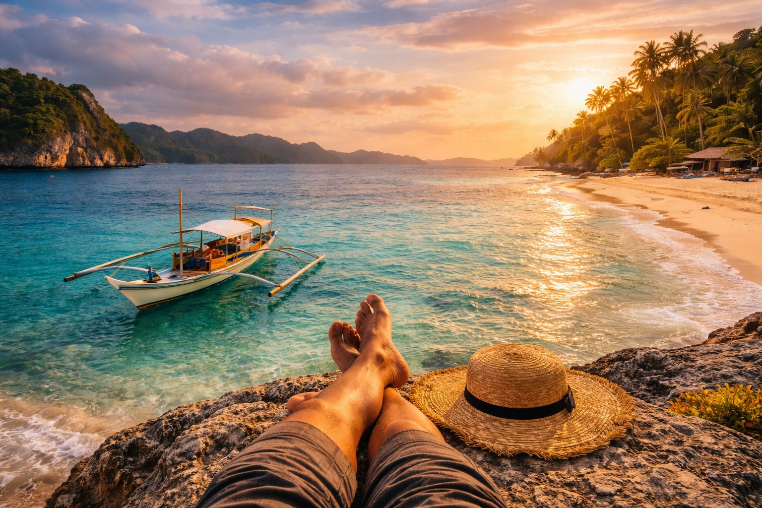 Where the Sea Feels Closer: A Quiet Escape to Tambisaan Beach
