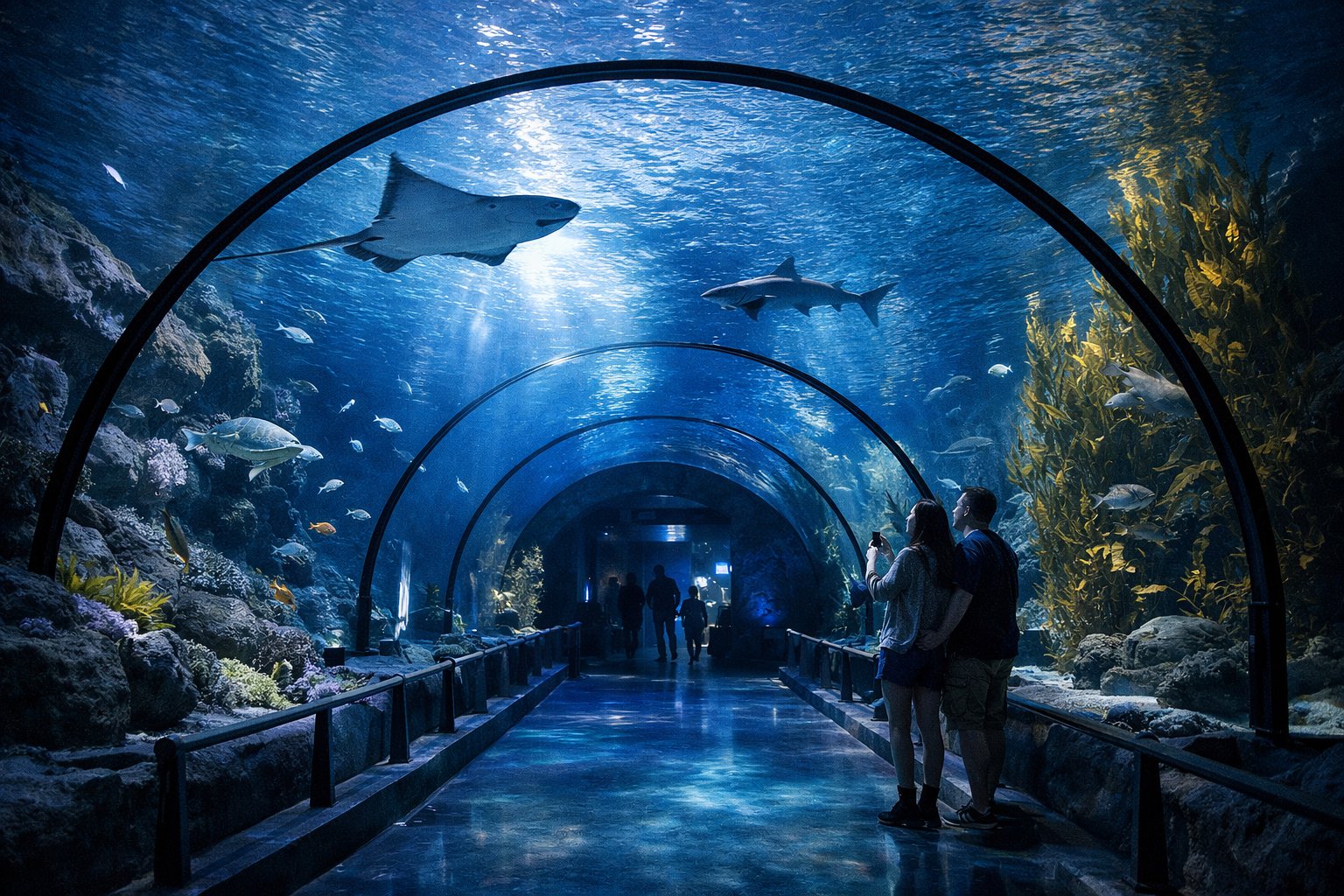 Drifting Beneath the City: A Quiet Encounter at SEA LIFE Melbourne