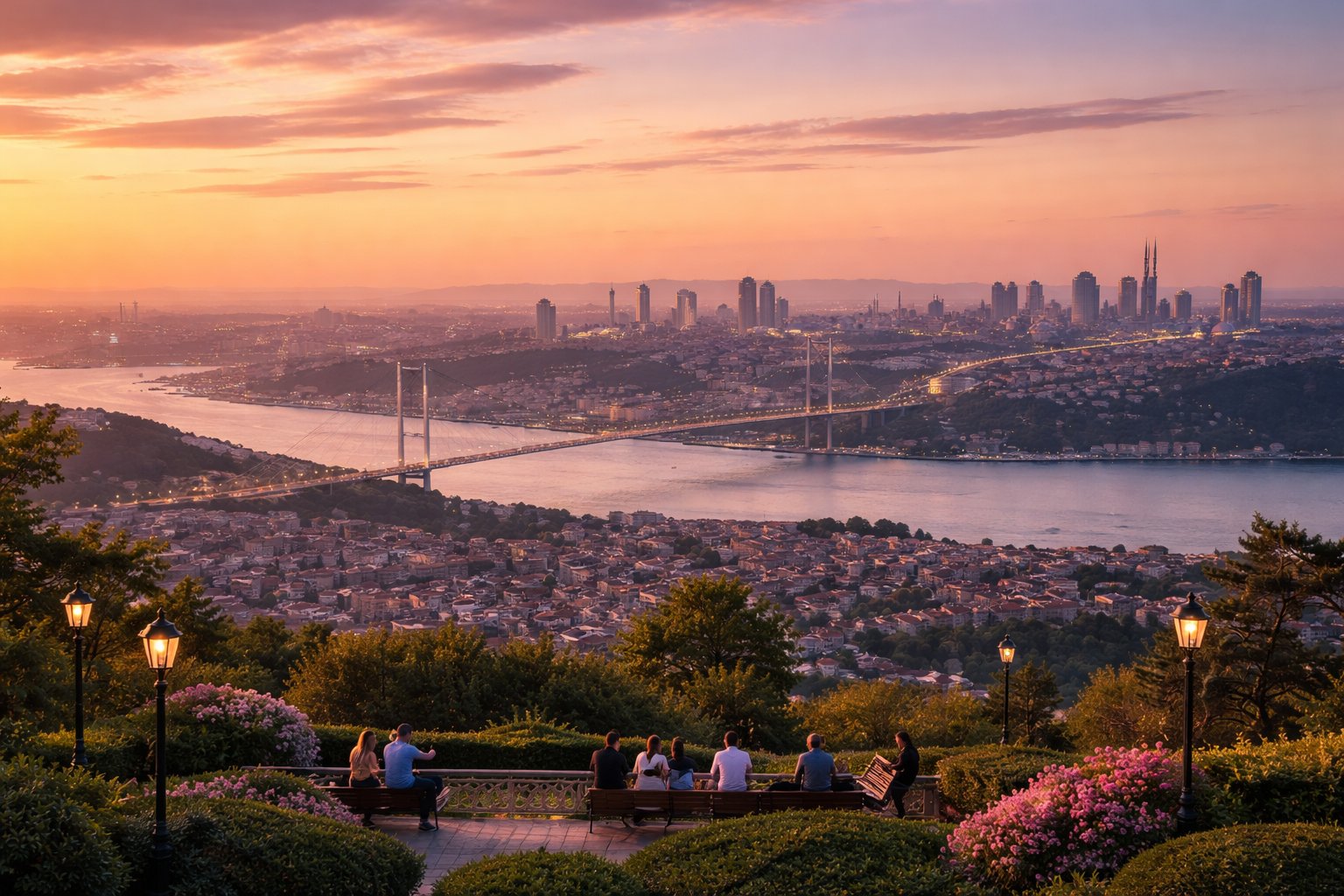 Where Istanbul Breathes: A Quiet Moment Above the City at Çamlıca Hill