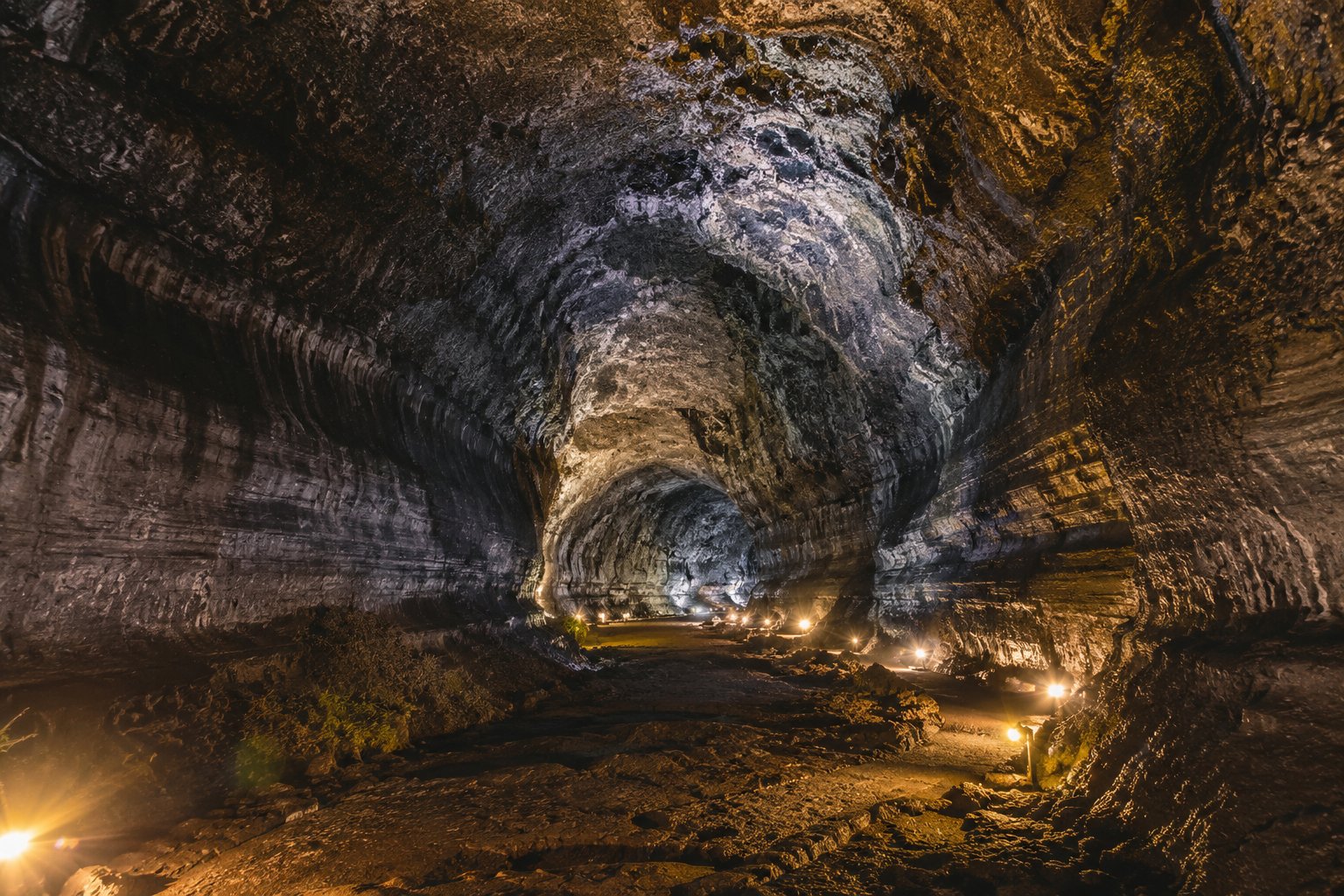Walking Through the Silence of Earth at Manjanggul Cave