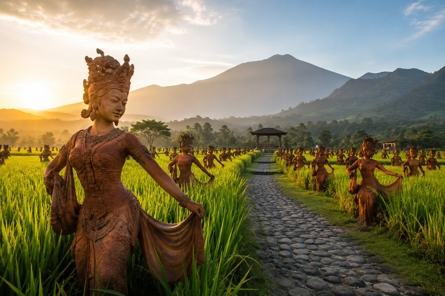 Walking Among a Thousand Dancers: A Soulful Morning at Taman Gandrung Terakota, Banyuwangi