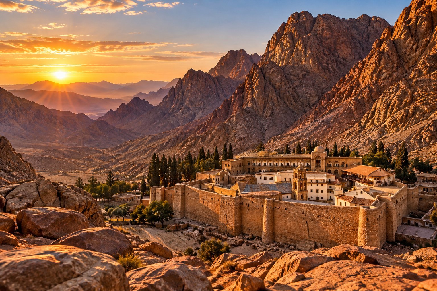 Mount Sinai & St. Catherine Monastery, South Sinai/Egypt: Where the Desert Feels Like a Prayer